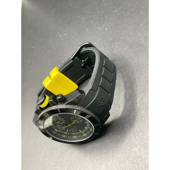 Invicta Men\'s 11748 Pro Diver Quartz Chronograph Black Dial Watch Black Silicone main image 9